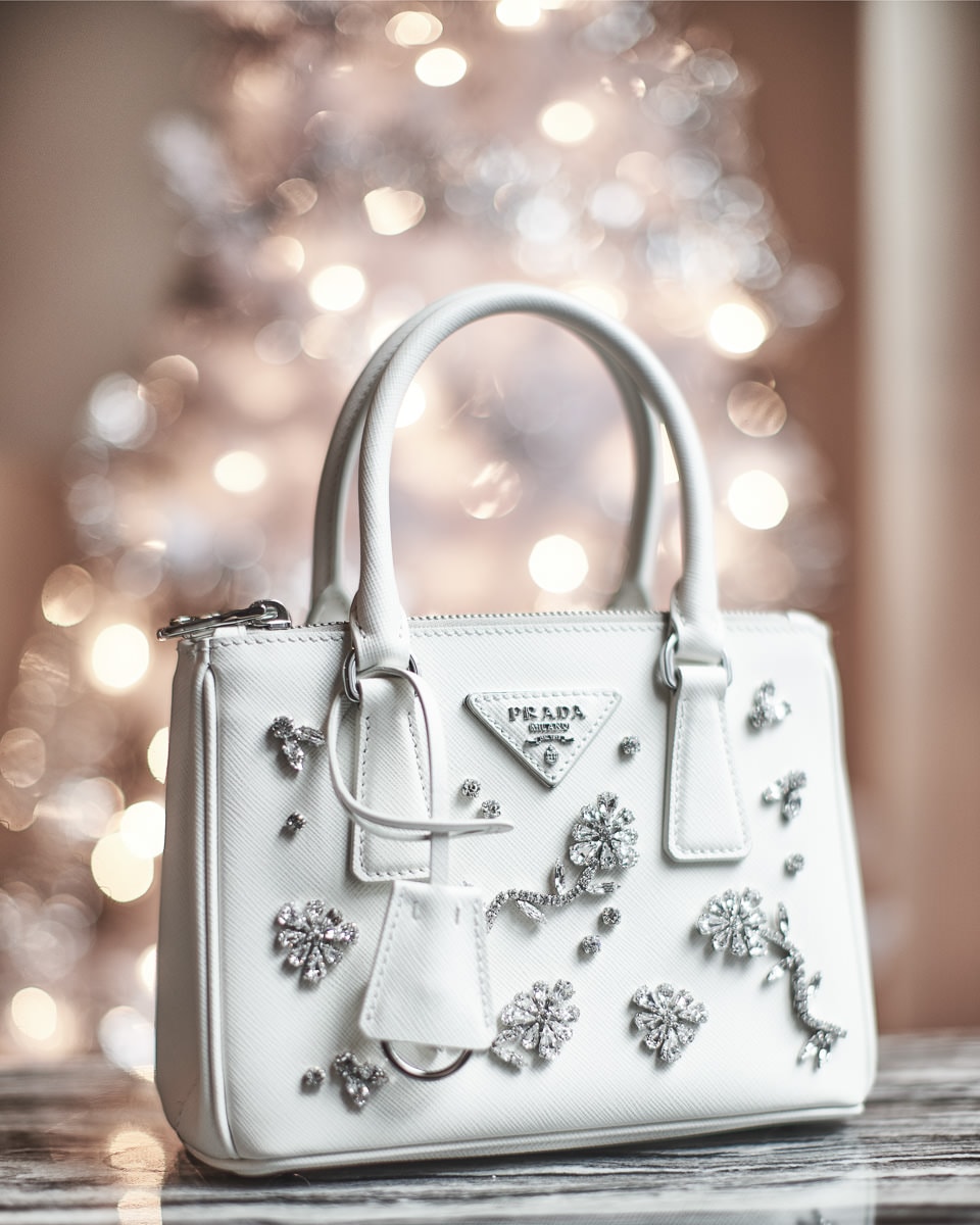 Small prada galleria bag online with appliqués
