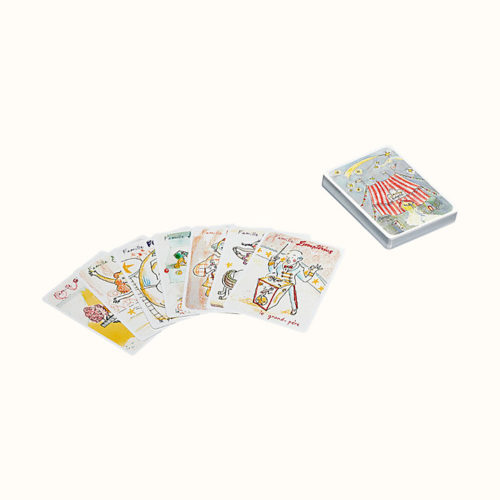 Set of Hermès Cirque Roberto Playing Cards