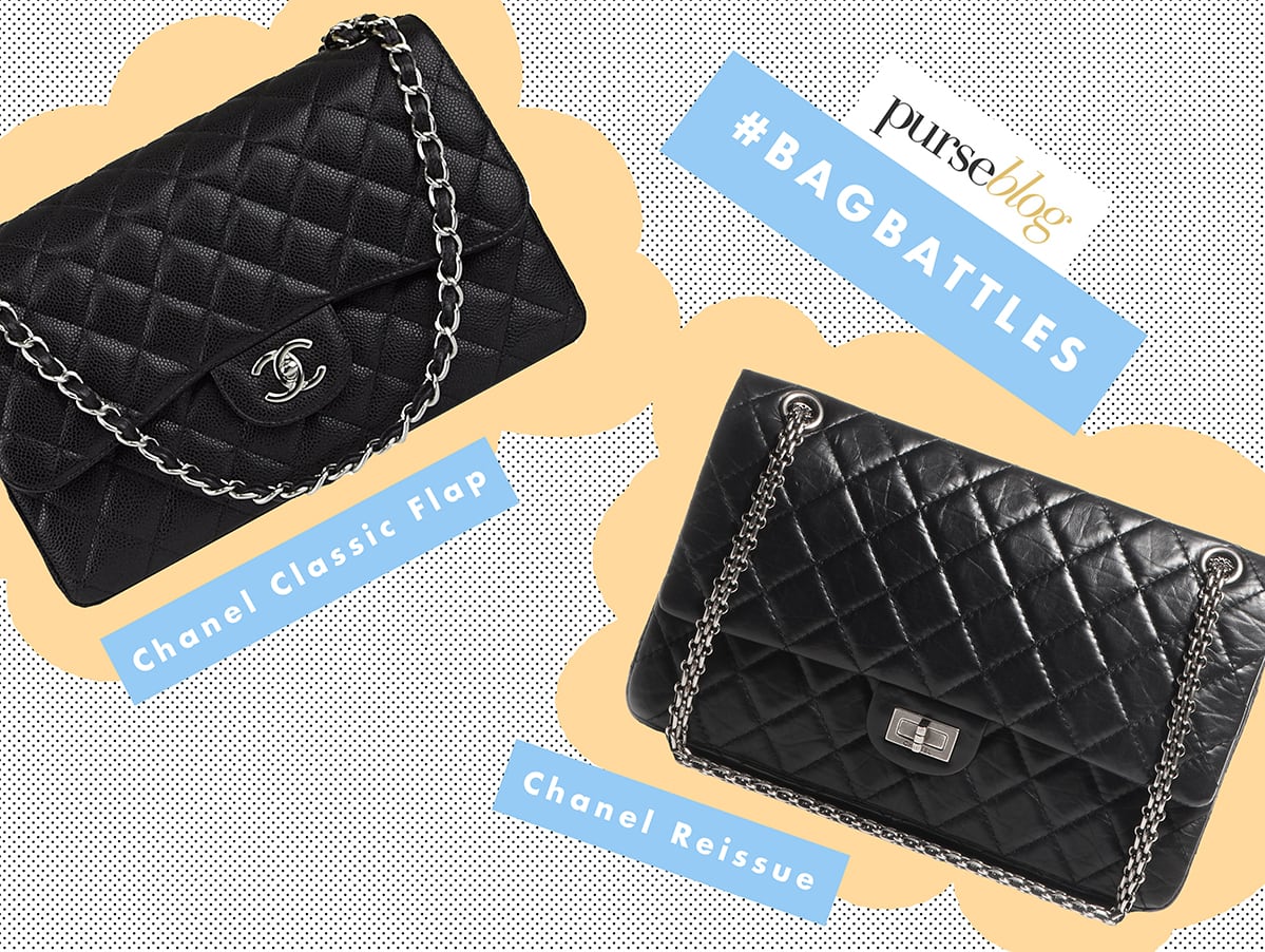Bag Battles: Chanel Classic Flap vs Chanel Reissue - PurseBlog