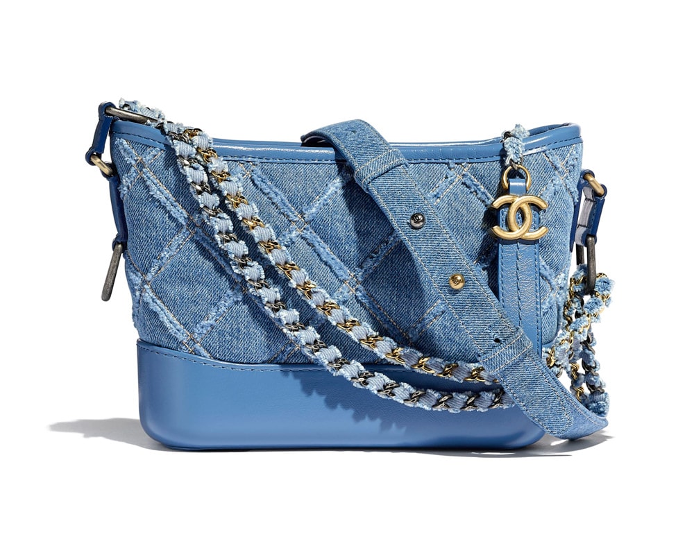 Chanel Trendy CC Small Navy Denim Gold Hardware – Coco Approved Studio