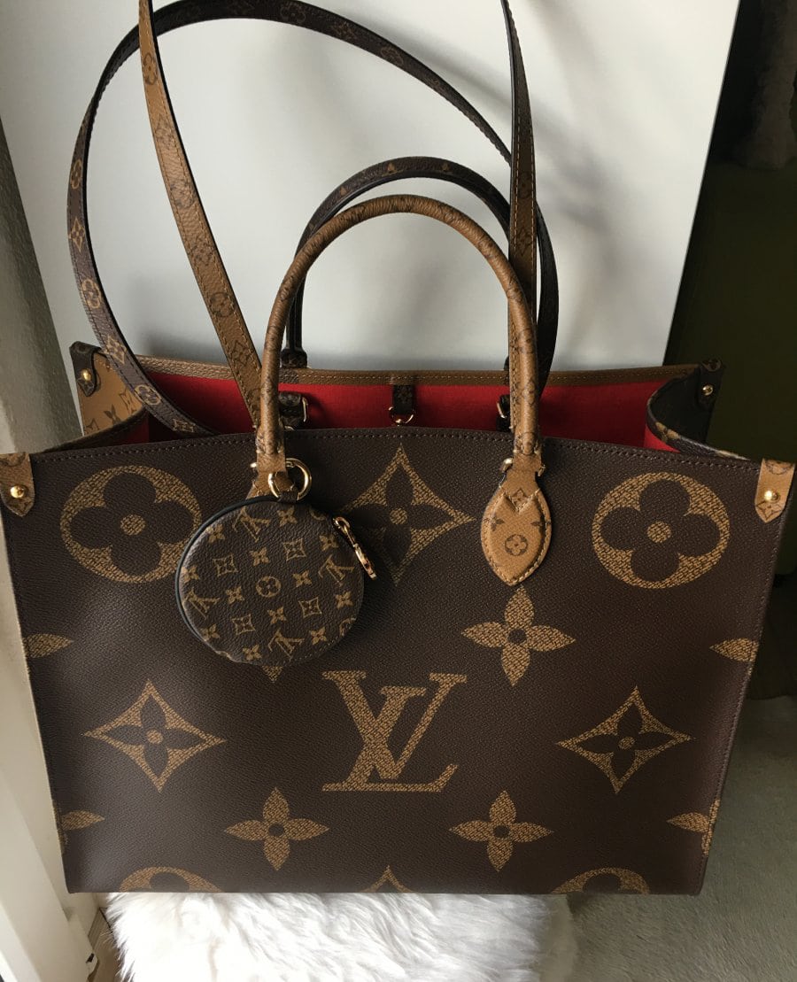 Louis Vuitton Monogram Giant Reverse Canvas Trio Pouch - Yoogi's