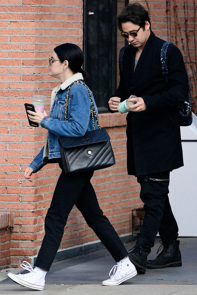 Celebs Turn To Old Favorites Or the Newest Styles from Saint Laurent and  Balenciaga - PurseBlog