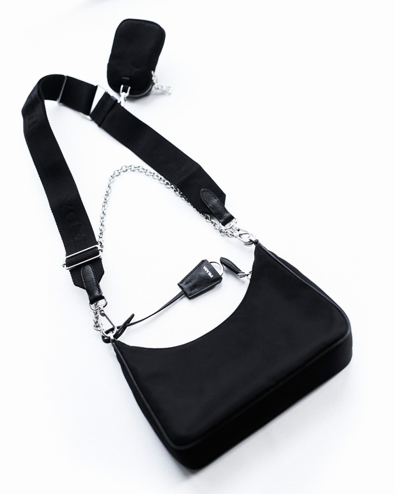 bag strap prada