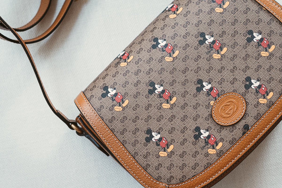 gucci mickey mouse bags
