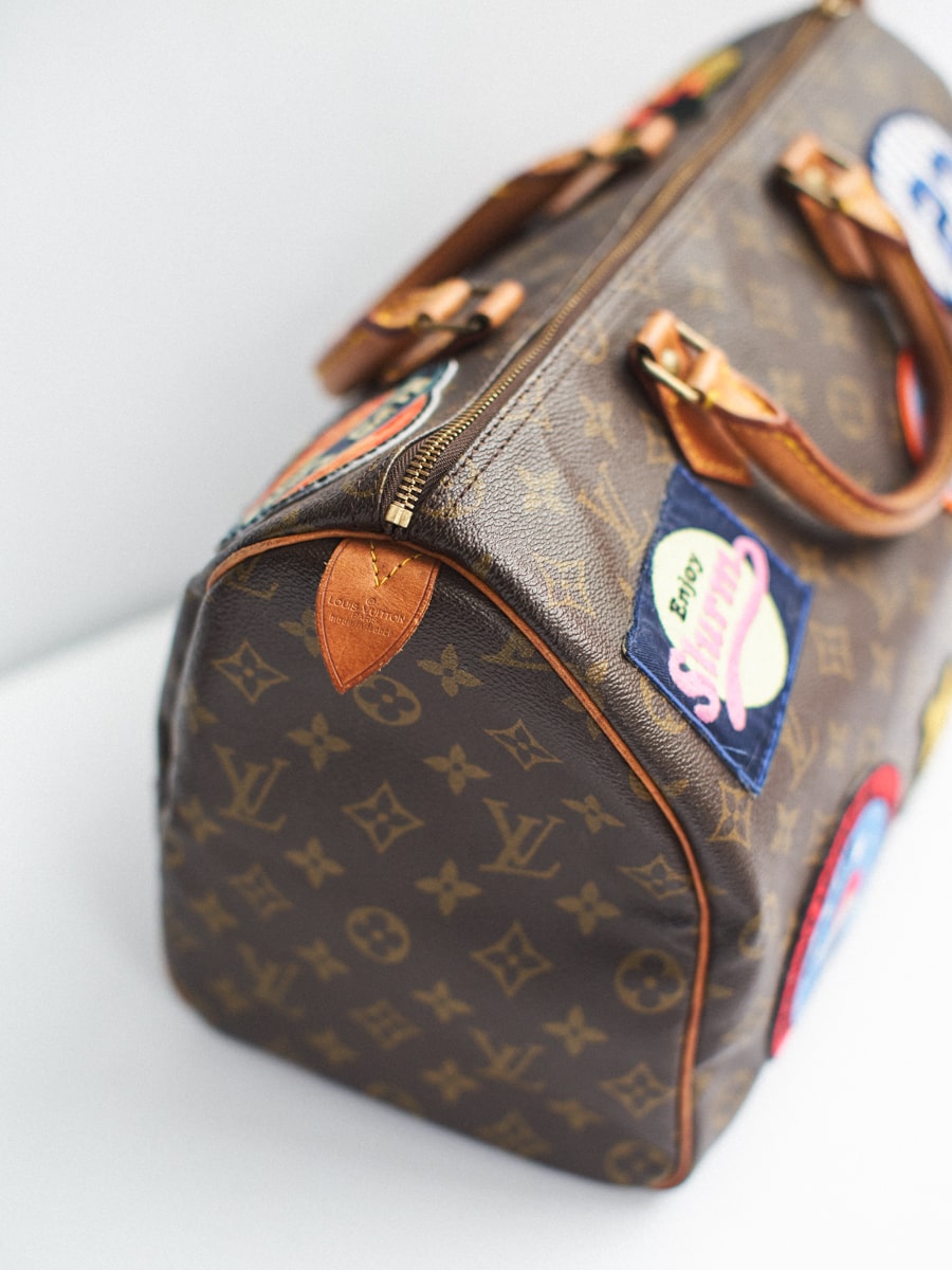 DIY: LV Speedy with Patches