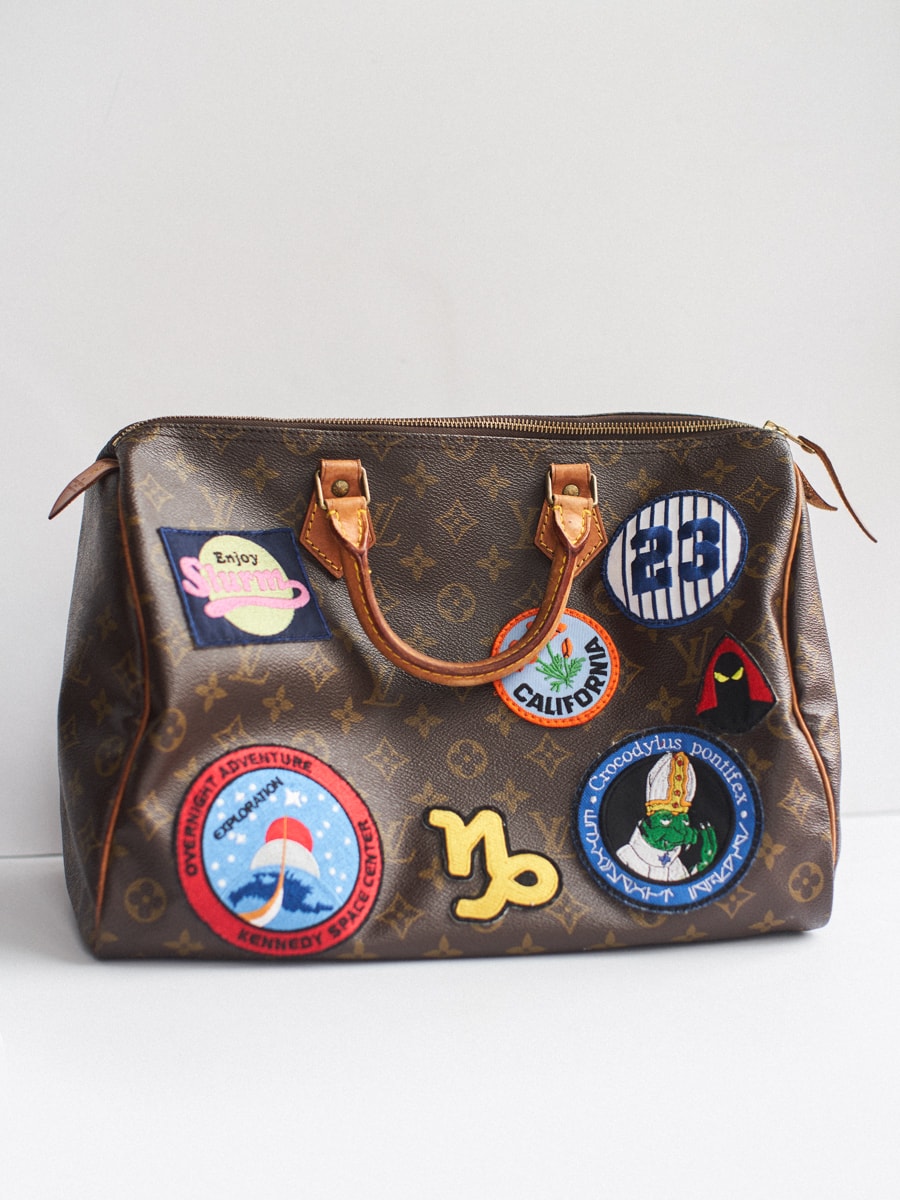 DIY: LV Speedy with Patches  Louis vuitton, Vuitton handbags, Louis