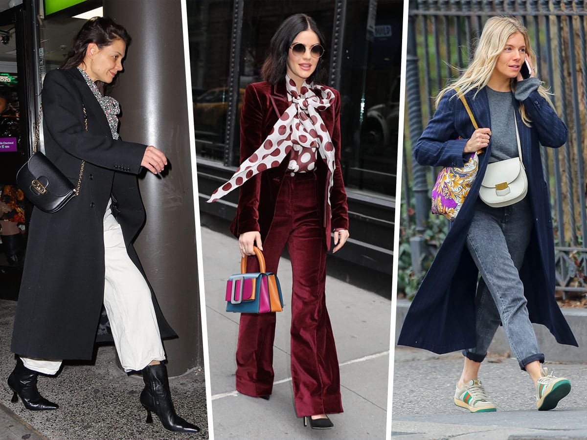 The Celine Triomphe Bag Is the Ultimate Celebrity Street Style Pick –  StyleCaster