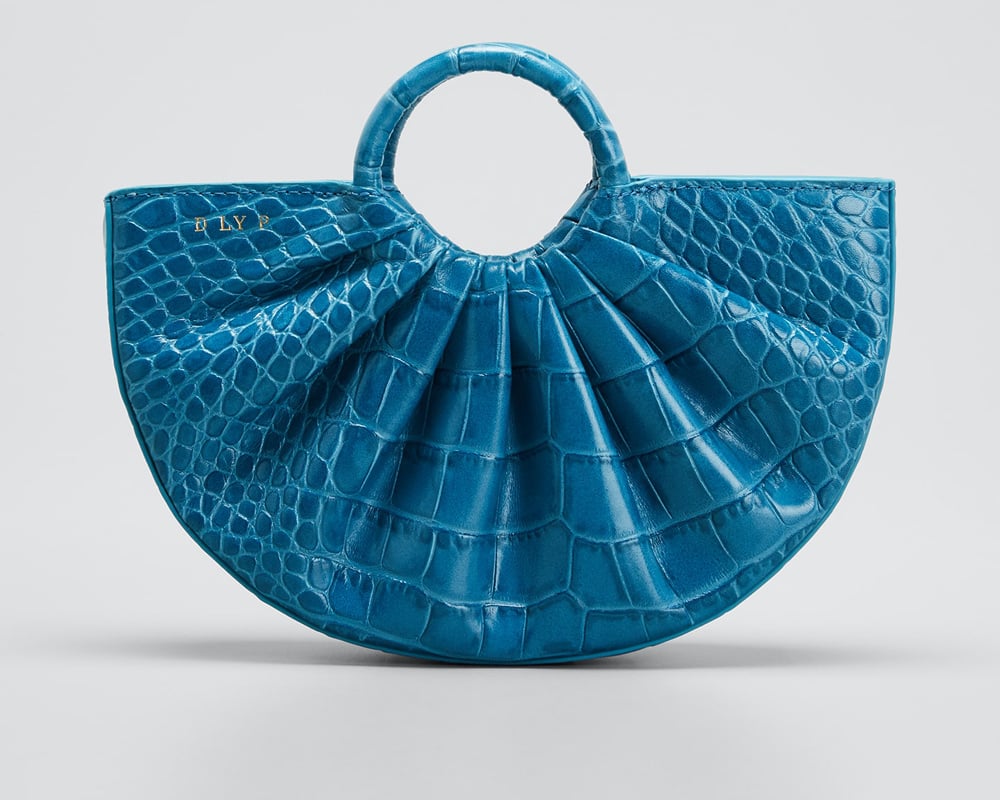 Blue colour handbags new arrivals