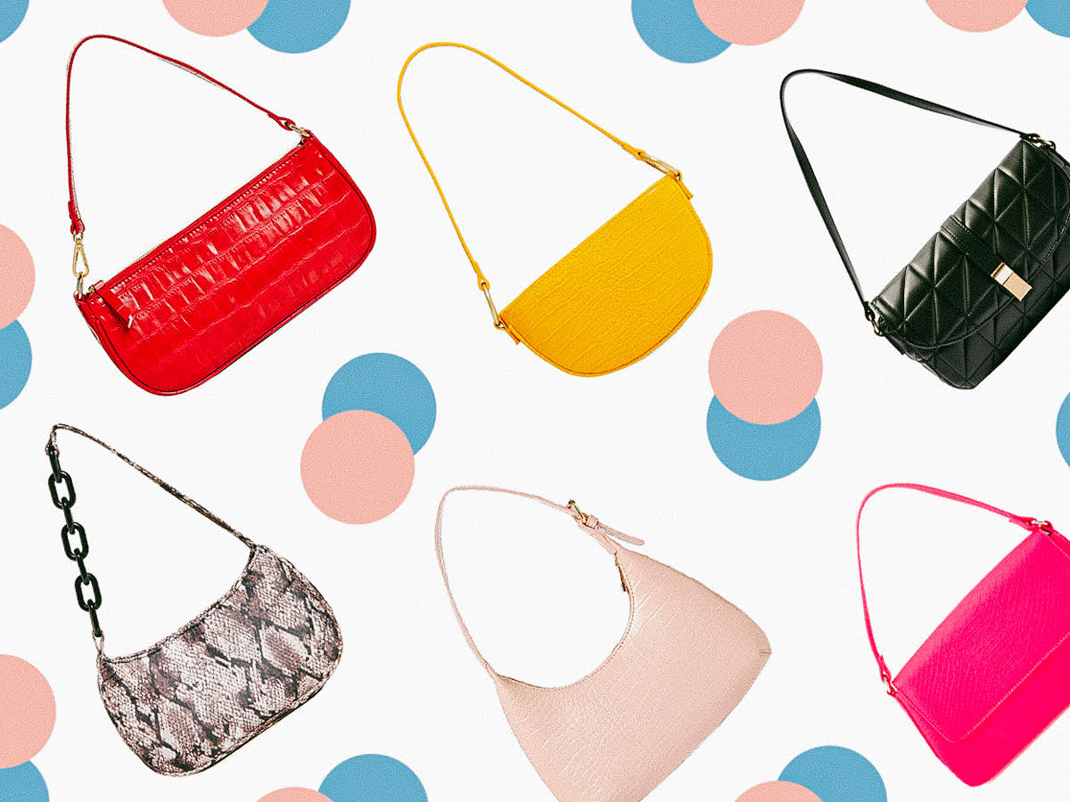 Shoulder bags from the 90s are revisiting the fashion industry once again