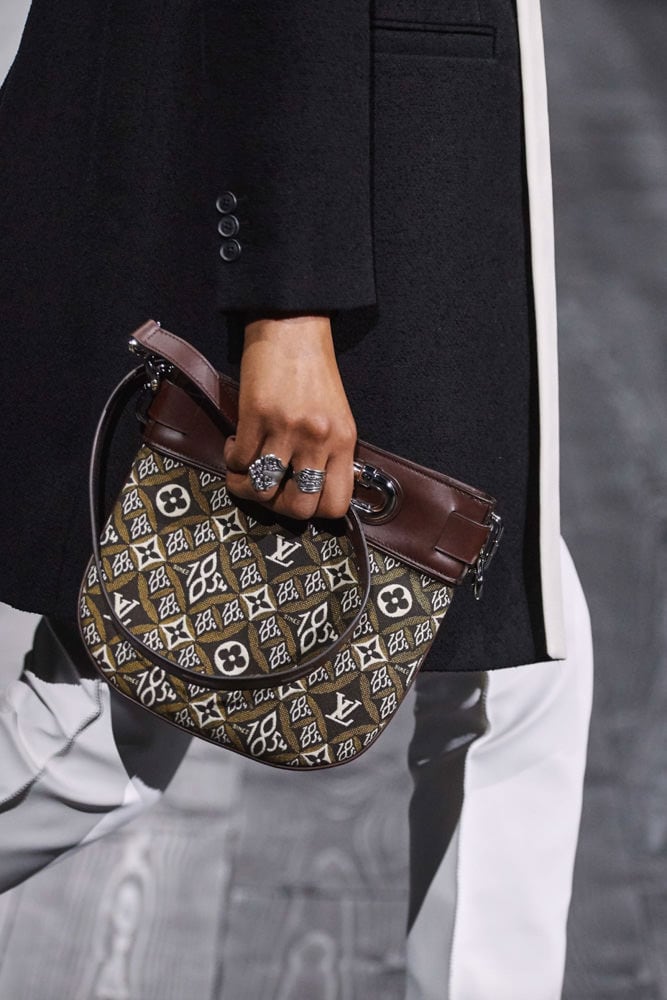 Street Style at Louis Vuitton's FW20 Show Brings All the Monograms Out