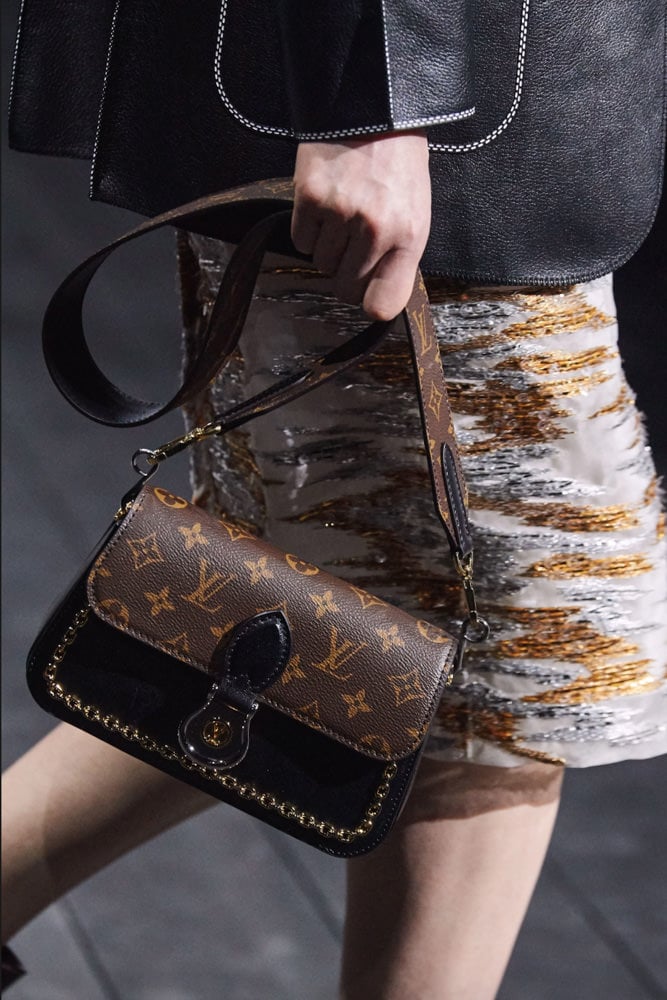 New in Box Louis Vuitton Runway SS 2020 Velvet Clutch Bag