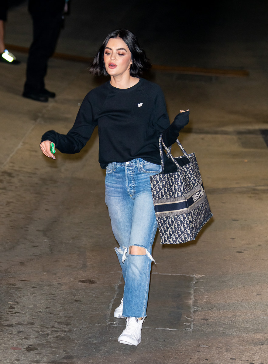 Lucy Hale's Dior Book Tote Is Summer's Most Essential Accessory