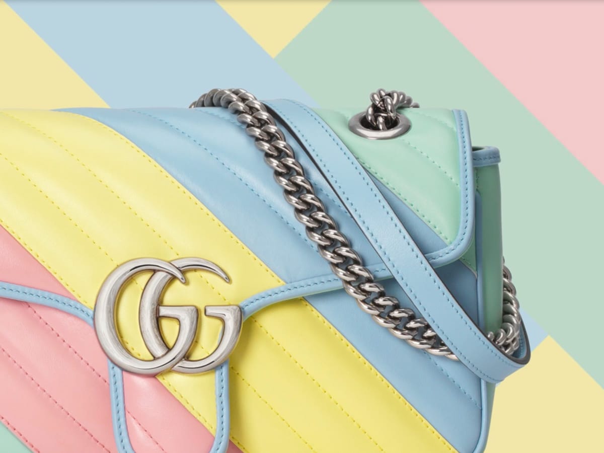 gucci pastel bag