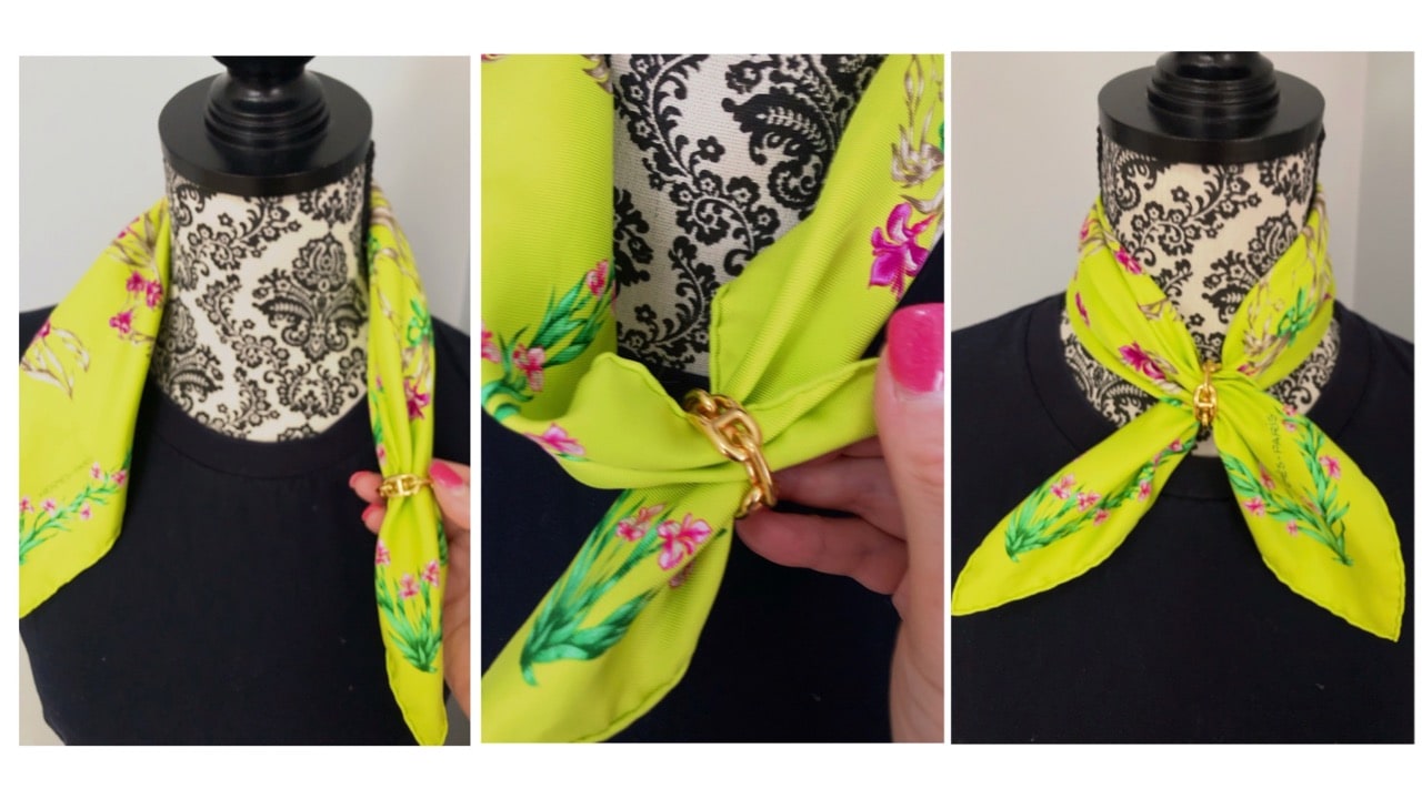 Guide: How to Tie Your Hermès Scarf - PurseBlog