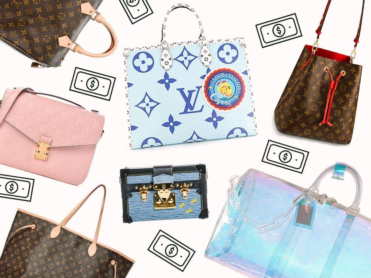 How Much Popular Louis Vuitton Bags Sell For on the Resale Market