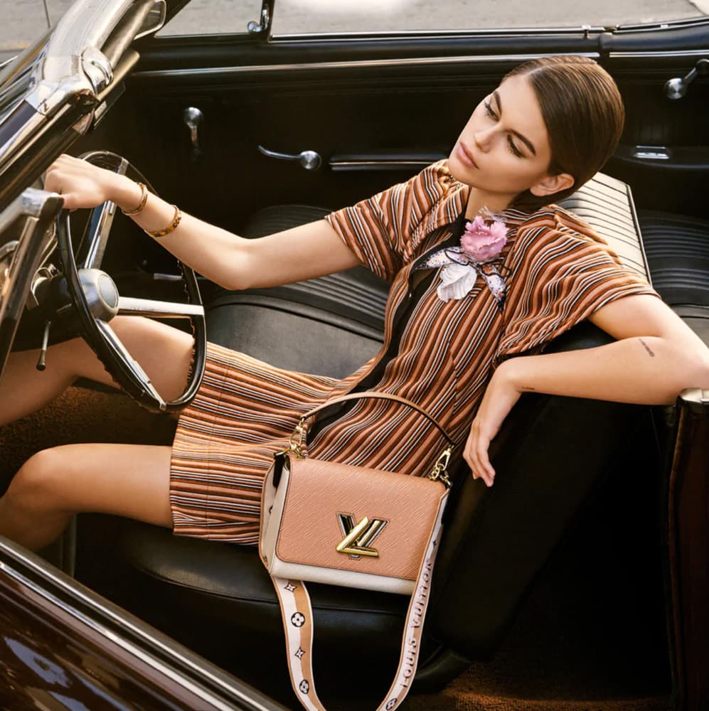 Kaia Gerber Stars Alongside New Twist Bags in Louis Vuitton's Latest Ad Campaign 7 Louis Vuitton Twist SS20.jpg 3