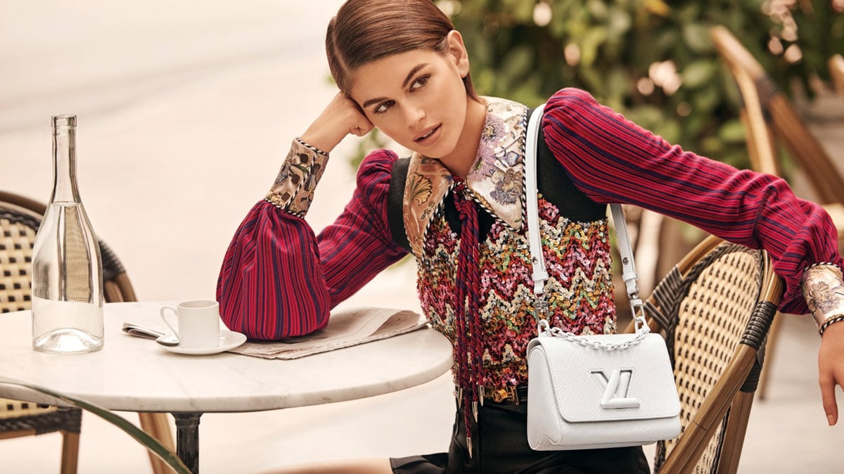 Kaia Gerber Stars Alongside New Twist Bags in Louis Vuitton's Latest Ad Campaign 8 Louis Vuitton Twist SS20.jpg 5
