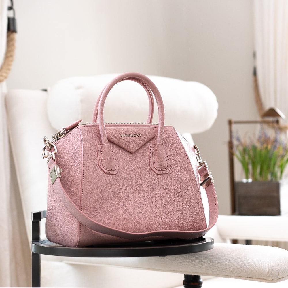 pink antigona bag