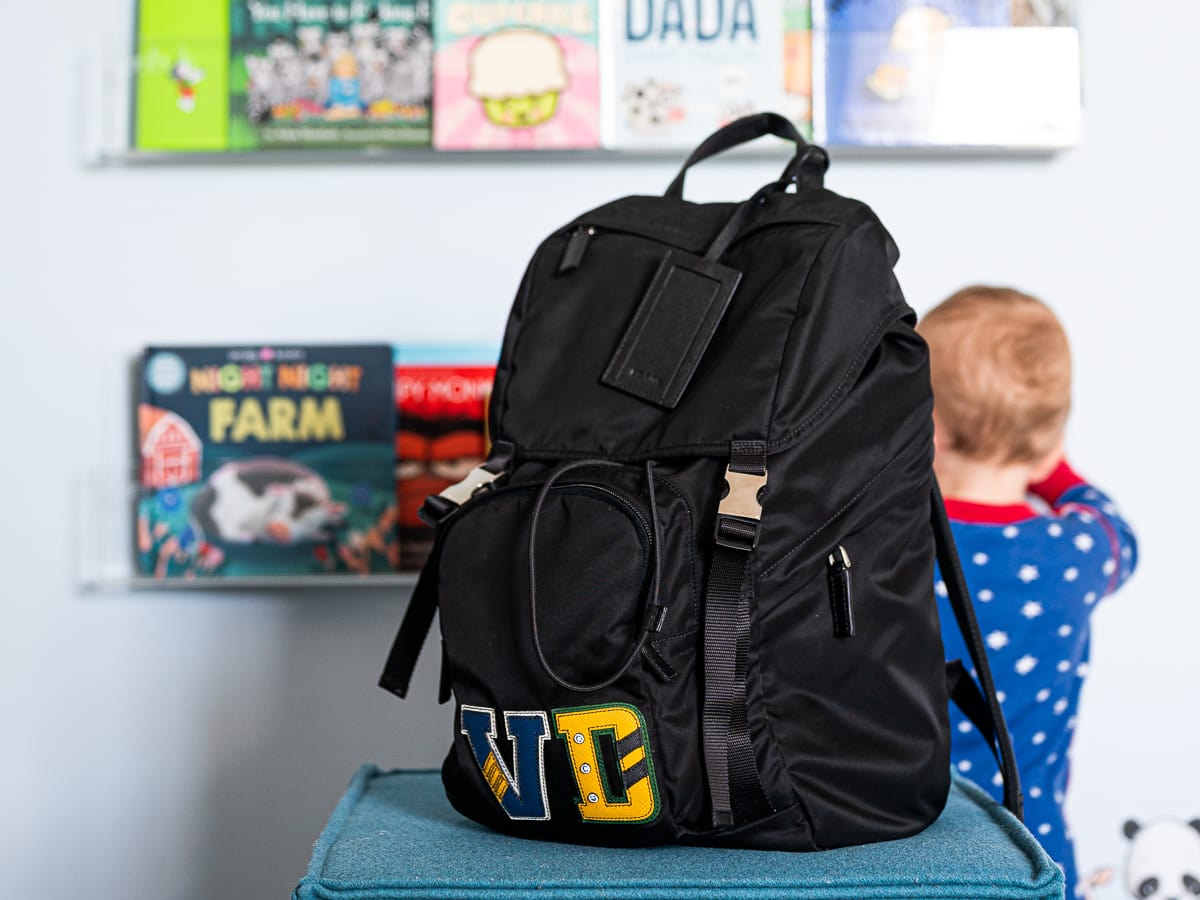 small prada backpack