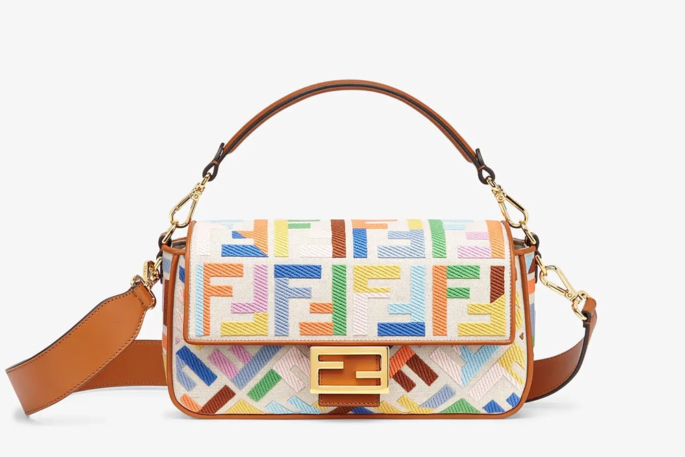 fendi rainbow bag