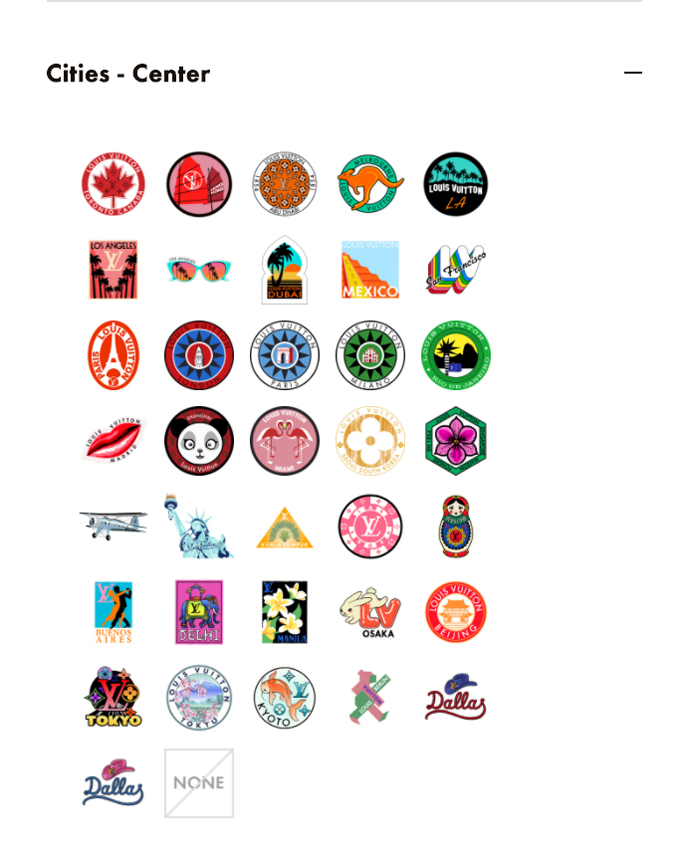 world tour louis vuitton patches