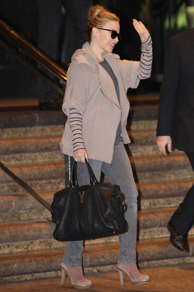 Celebs Jessica Alba, Whitney Port Love Cuyana Shoulder Bag