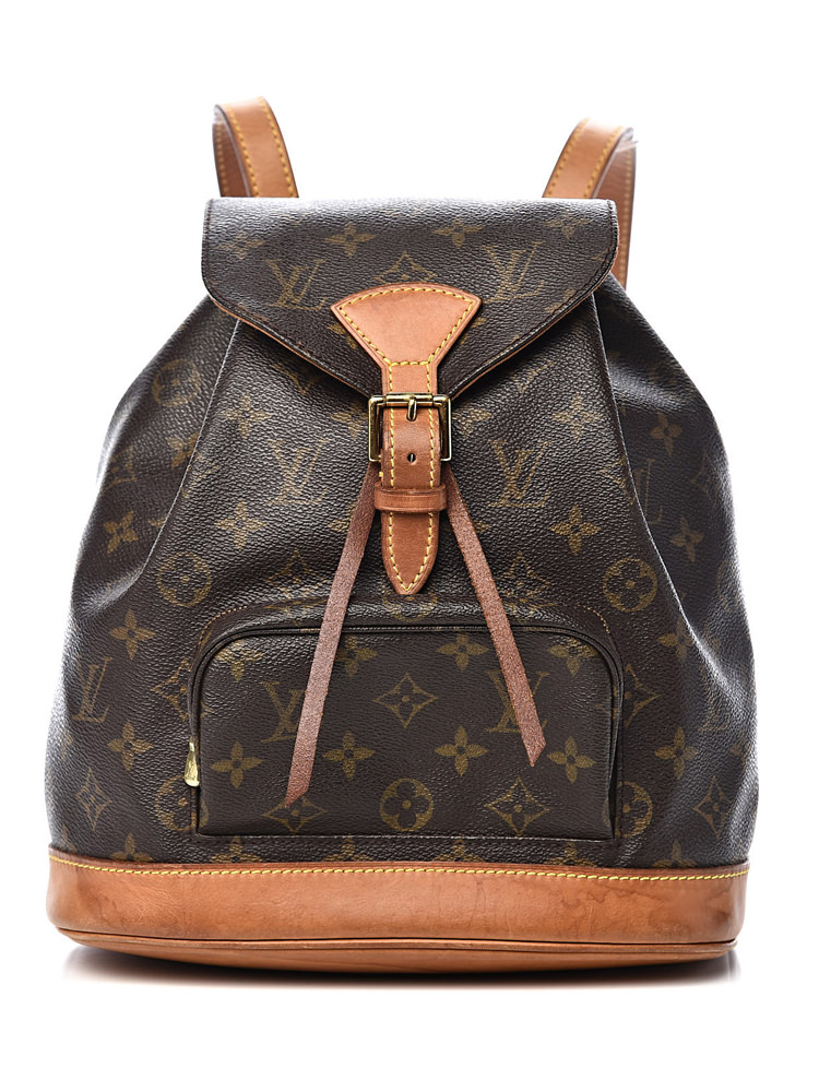 Louis Vuitton Authentic Vintage Montsouris PM Backpack Large Size