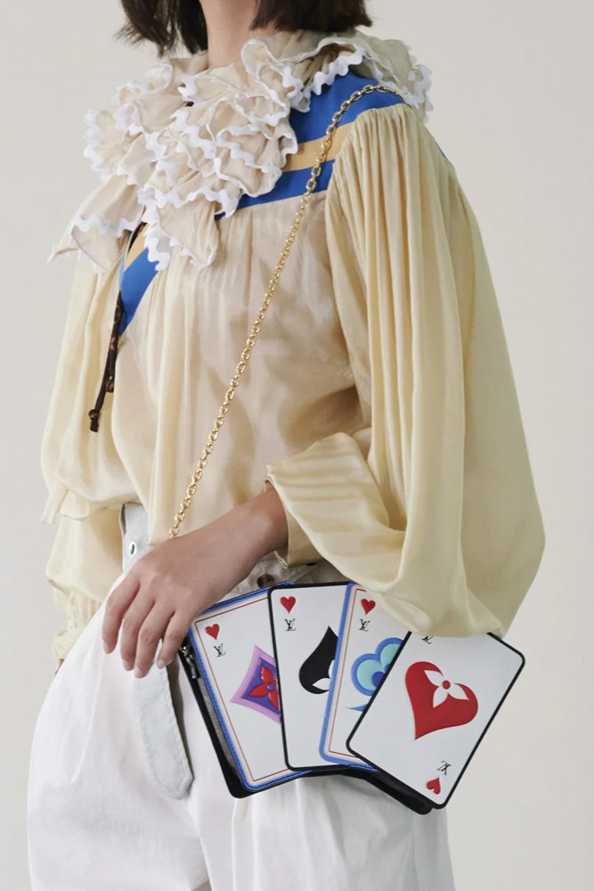 louis vuitton playing cards bag