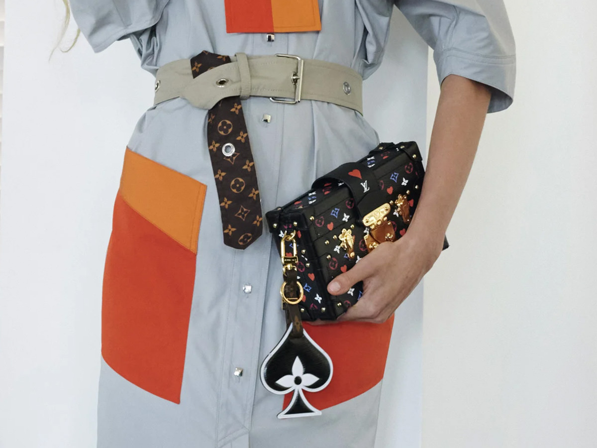 For Cruise 2021, Nicolas Ghesquiere Gives Louis Vuitton Monogram a Fun Makeover - PurseBlog