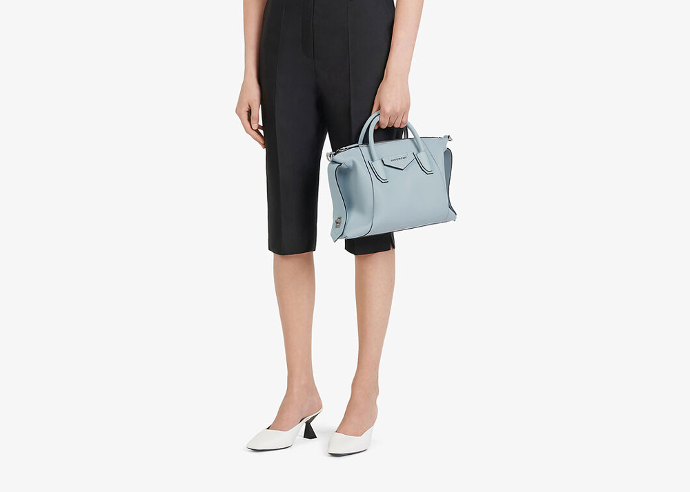 Givenchy Grey Medium Antigona Soft Bag for Women