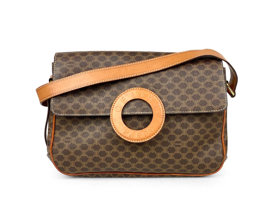 Celine Vintage Macadam Triomphe Handle Bag