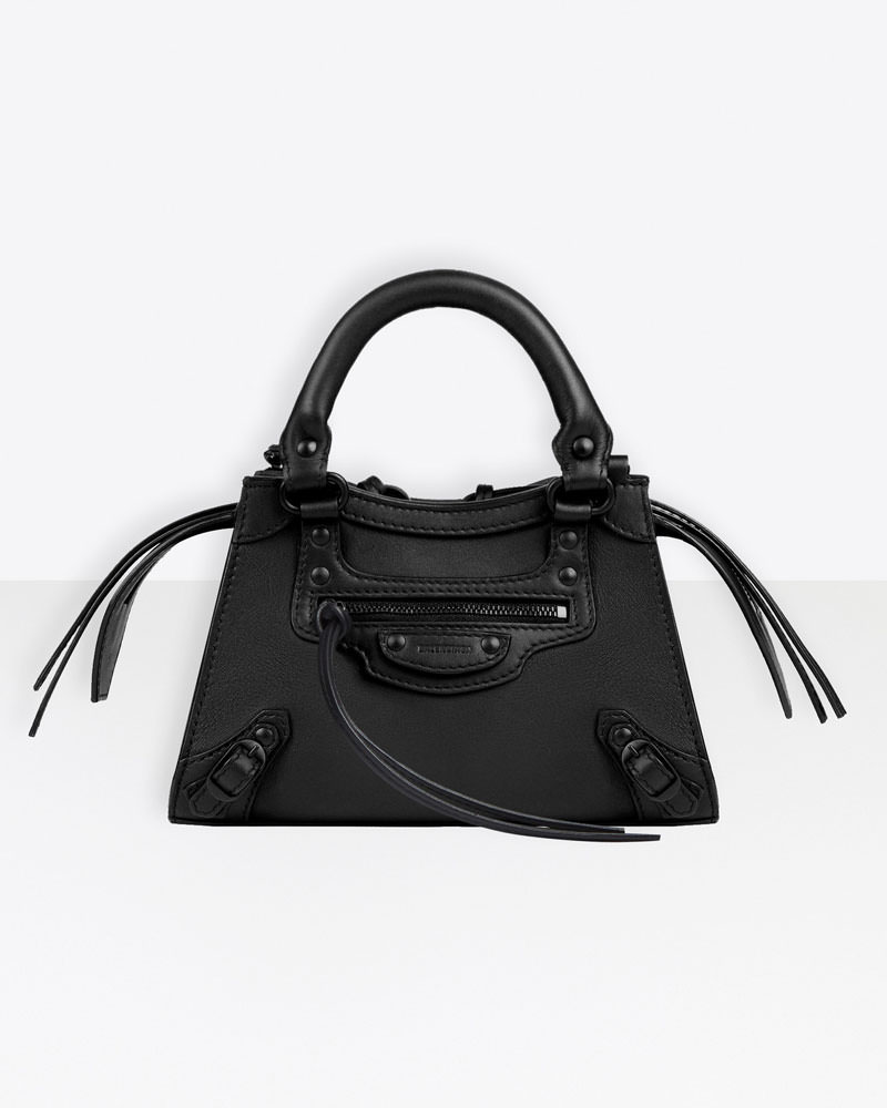 balenciaga all black bag