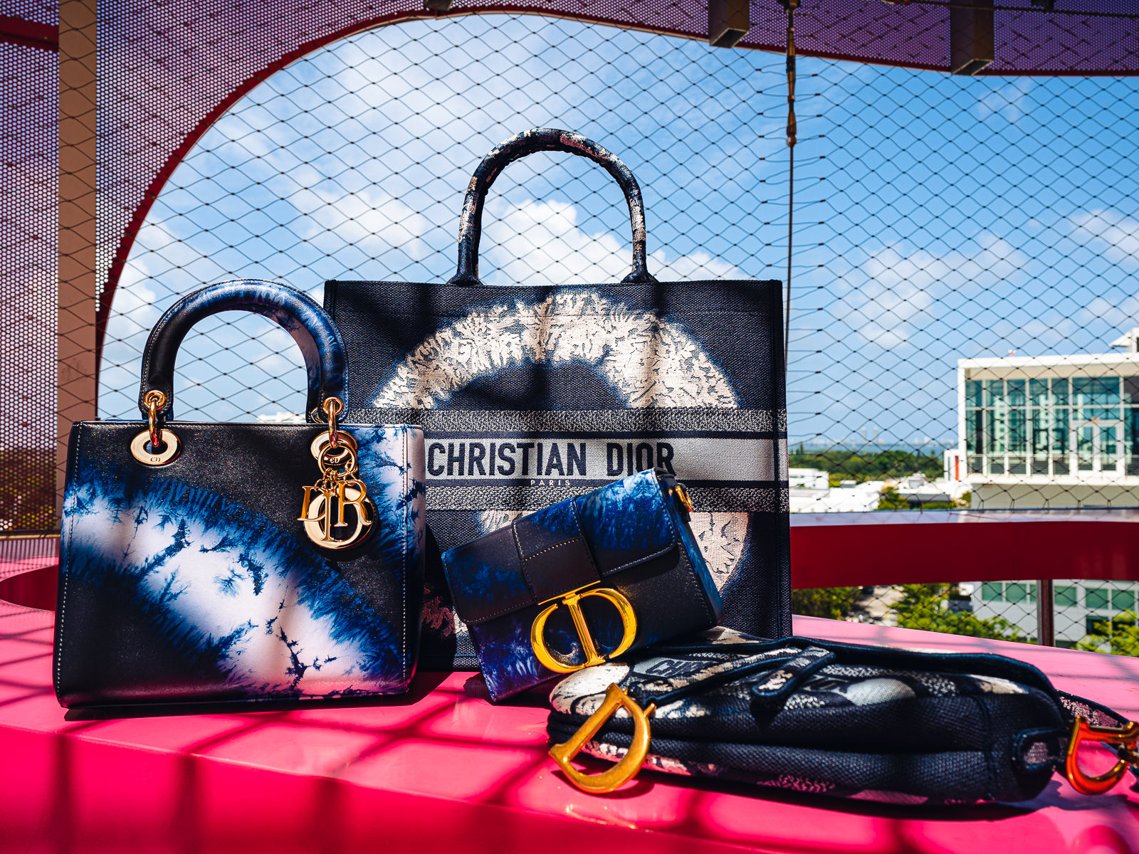 Dior tie online dye bag