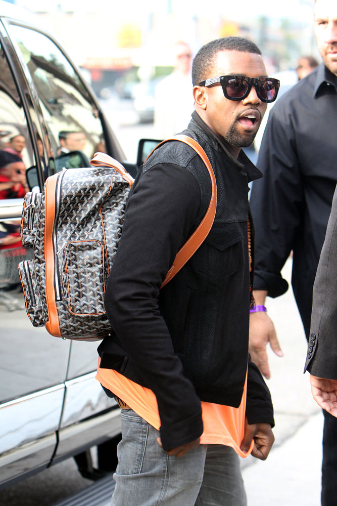 celebrities blue goyard