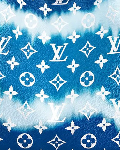 Louis Vuitton - Indigo Monogram Escale Printed Parka