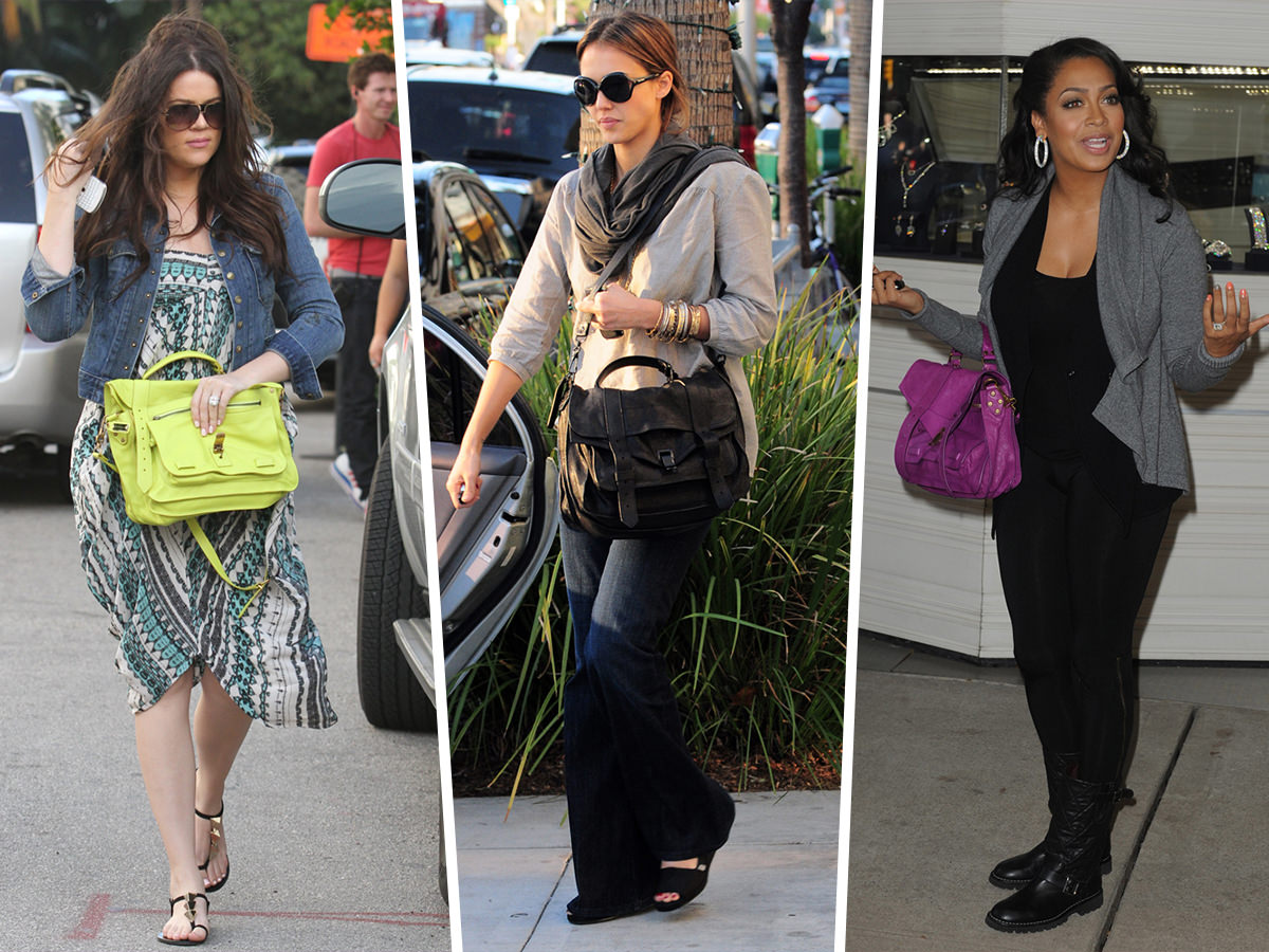 Angelina Jolie Travels with Saint Laurent - PurseBlog