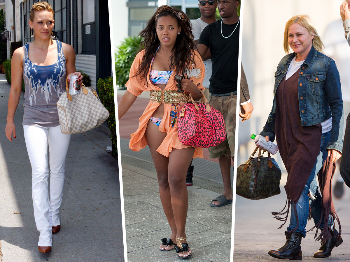 Throwback Thursday Celebs and Their Louis Vuitton Speedy Bags PurseBlog