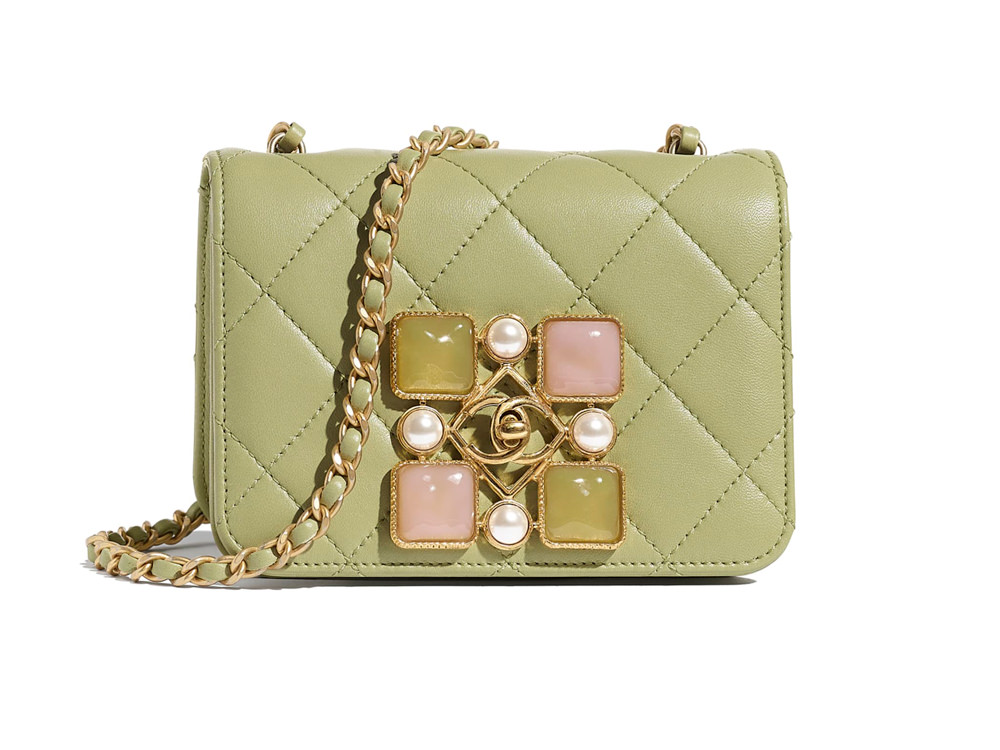 green chanel bag 2020