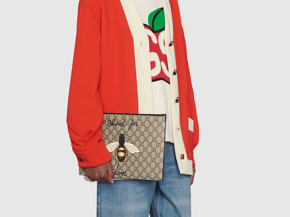 gucci leather goods