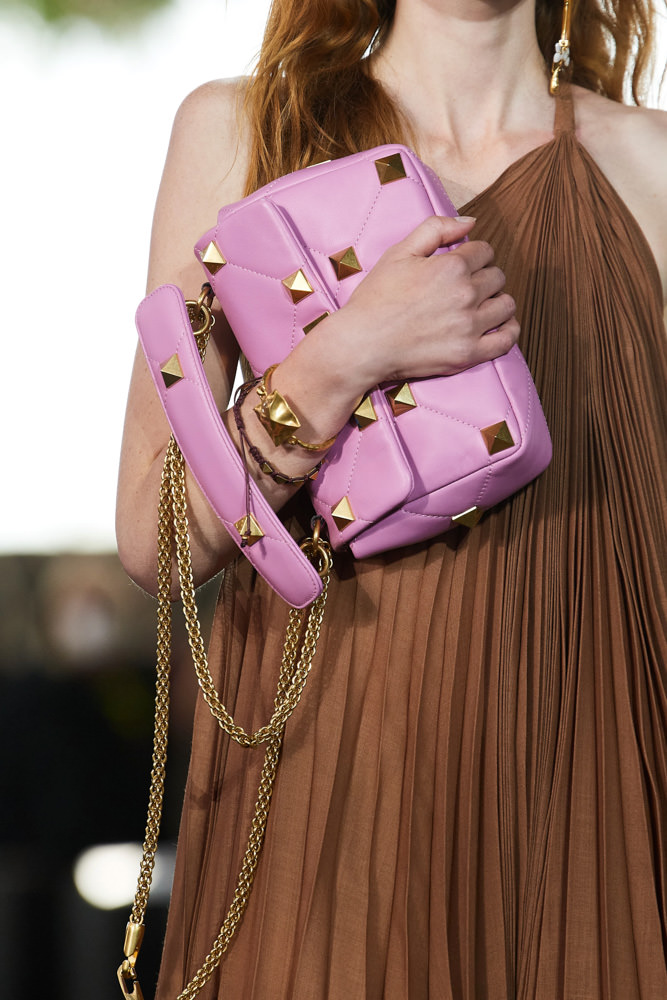 Valentino, Bags, Classic Pink Valentino Rockstud Tote Bag