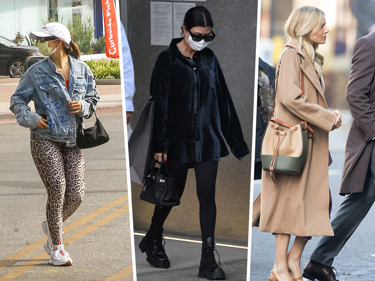 Celebs Choose Black and Gold (or Glittery) Bags from Prada, Versace and  Valentino - PurseBlog
