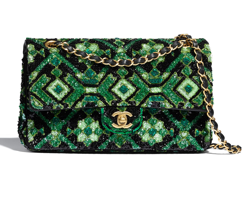 Chanel shopping bag 2021 deals