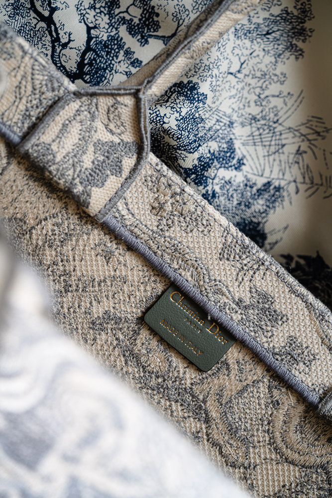 Stunning Dior Toile de Jouy Embroidery Book Tote - PurseBlog