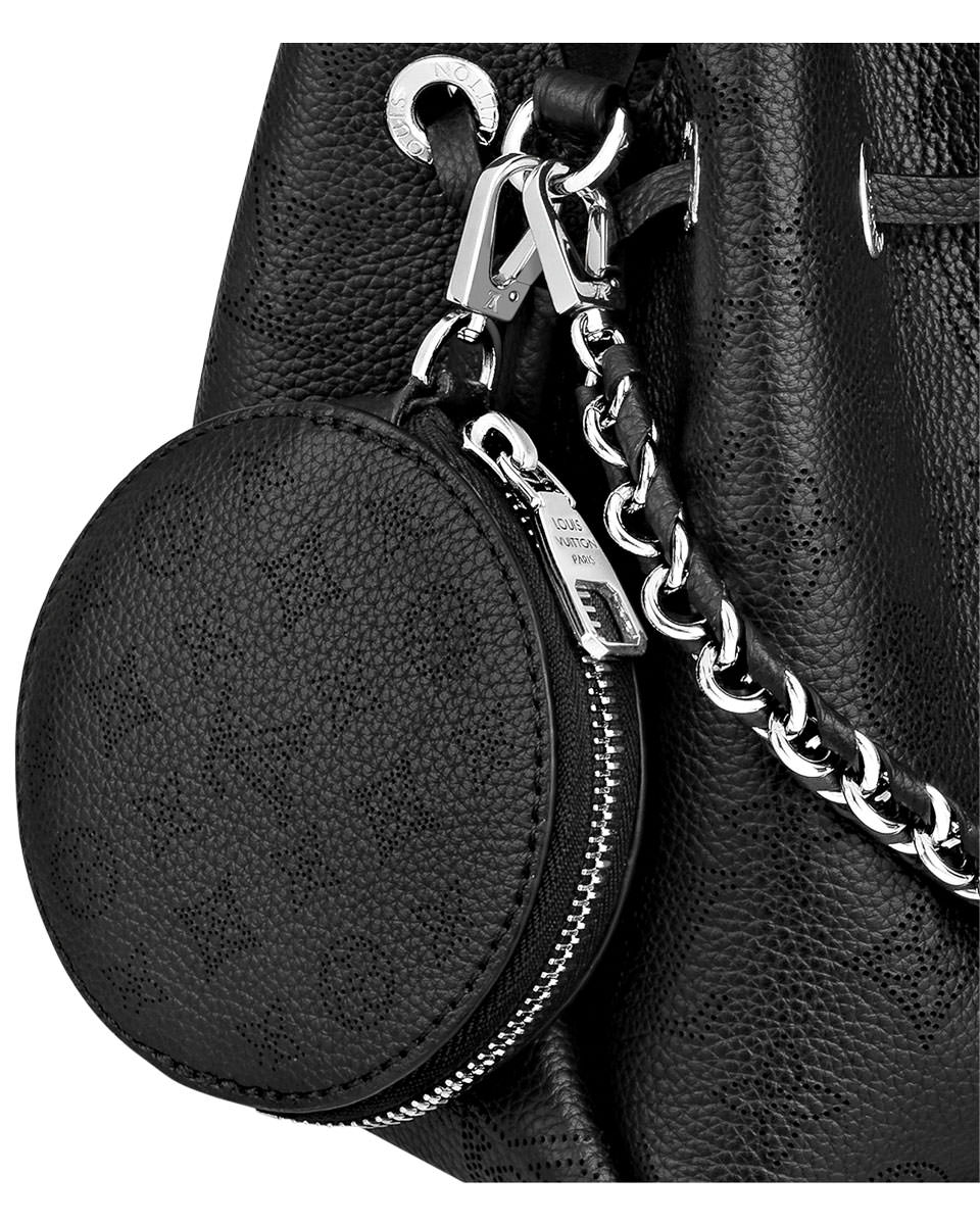 Louis Vuitton Black Braided Leather Chain Shoulder Bag Strap Louis Vuitton