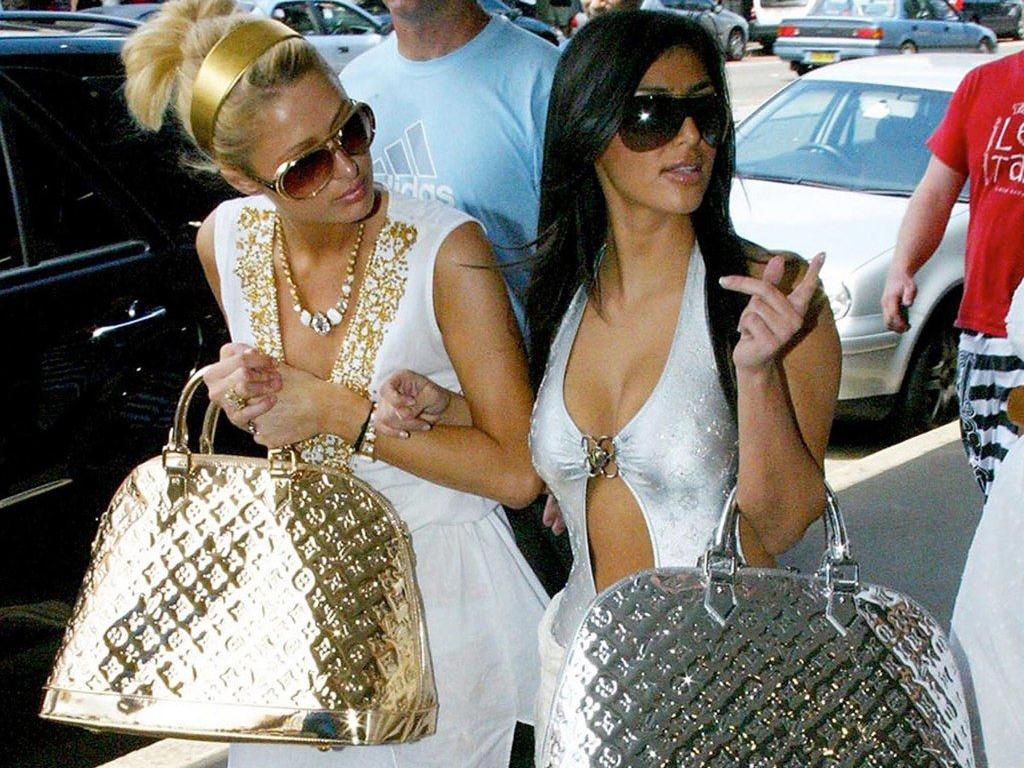 Throwback Thursday: Paris Hilton and Kim Kardashian's Matching Louis  Vuitton Bags - PurseBlog