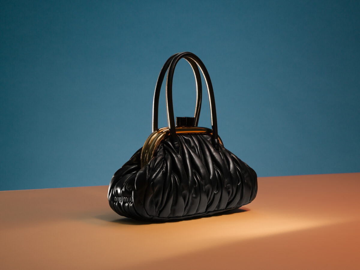 The Miu Belle Bag Features the Best Elements of Miu Miu s DNA Scarves halsdukar for Dam fran Miu Miu ParallaxShops