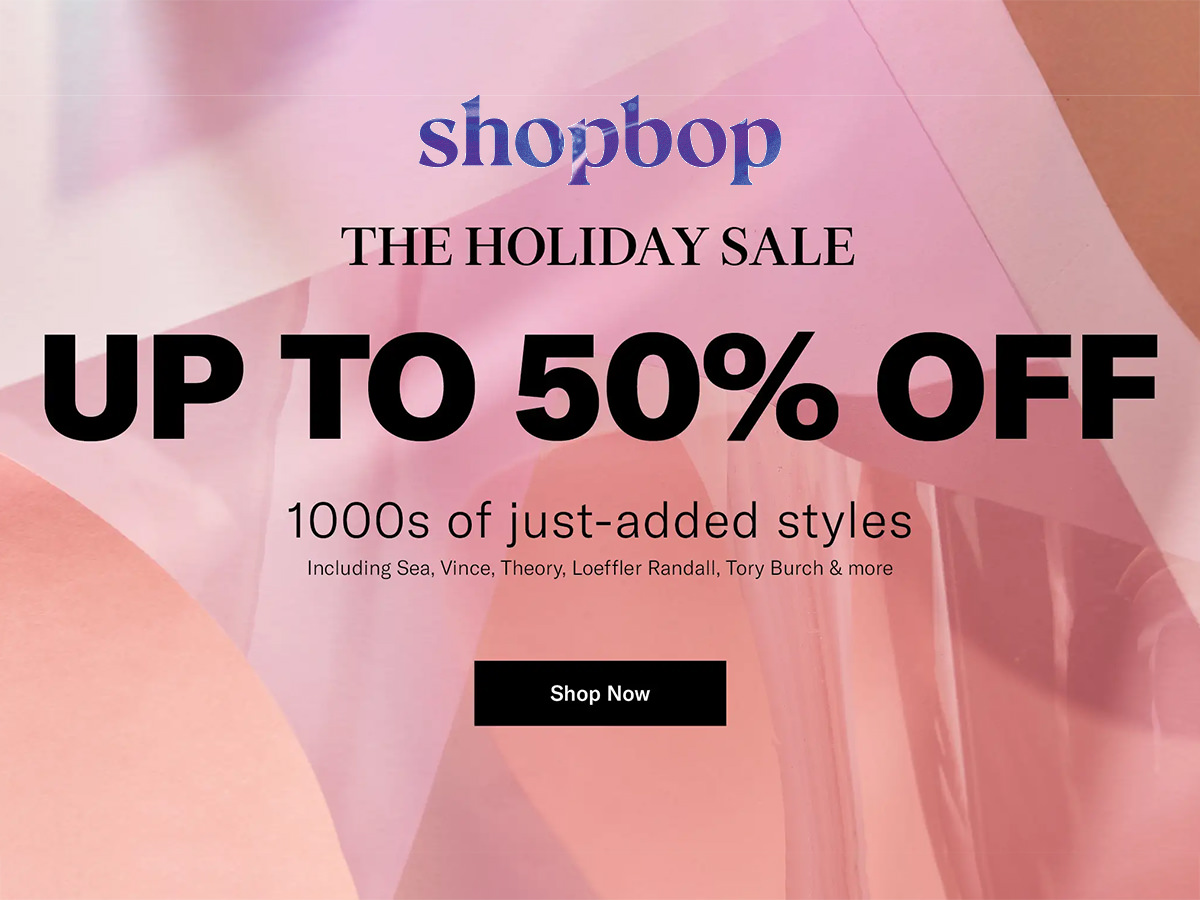 Shopbop Holiday Sale