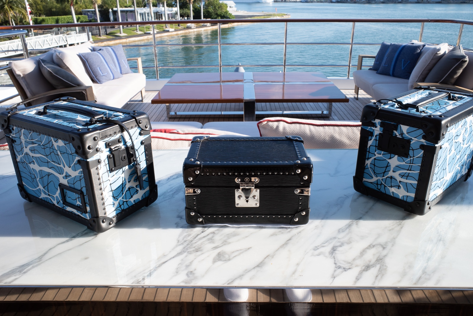 Louis Vuitton Exotics Packed Yacht in Miami Harbor - PurseBlog