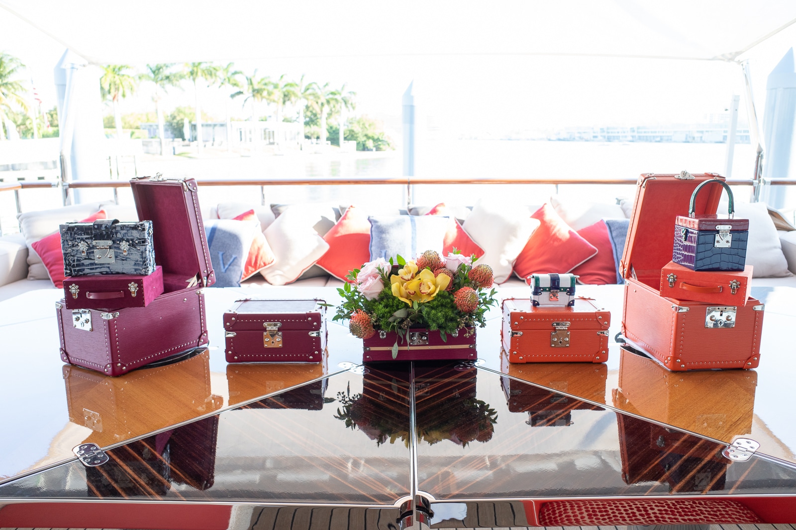 Louis Vuitton Exotics Packed Yacht in Miami Harbor - PurseBlog