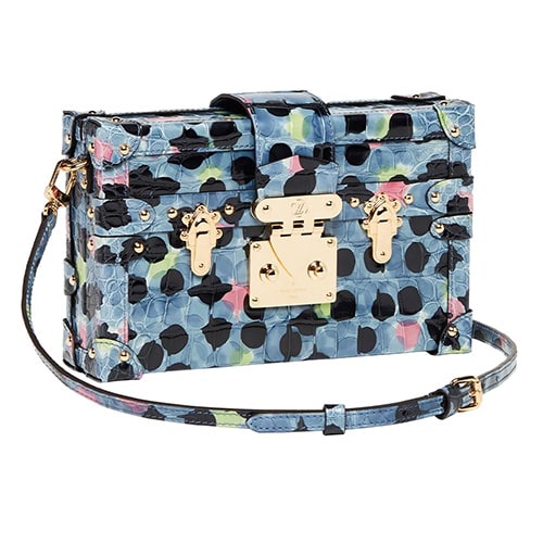 A Look at One-of-a-Kind and Rare Louis Vuitton Exotic Bags 12 LV Petite Malle Dots